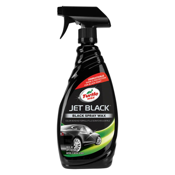 JET BLACK SPRAY WAX 473 ML