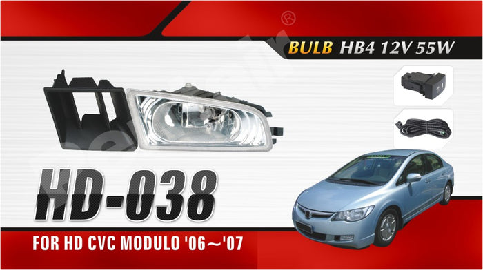 FOG LAMPS FOR HONDA CIVIC 2006-2010