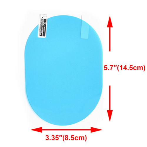 NANO COATED CAR MIRROR PROTECTIVE FILM – ANTI RAIN – ANTI GLARE – ANTI FOG