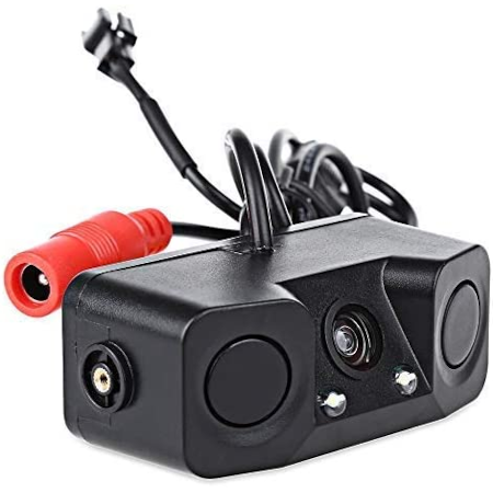 NIGHT VISION CAR REAR VIEW CAMERA WITH VISIBLE PARKING SENSOR