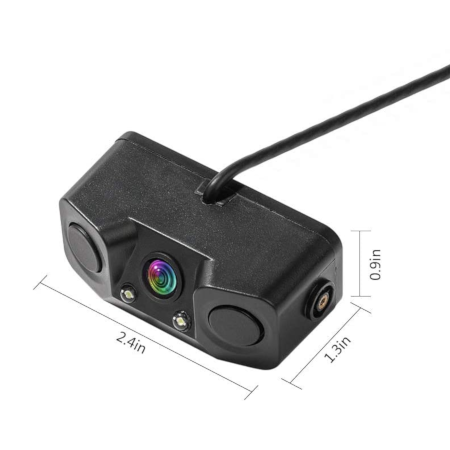 NIGHT VISION CAR REAR VIEW CAMERA WITH VISIBLE PARKING SENSOR