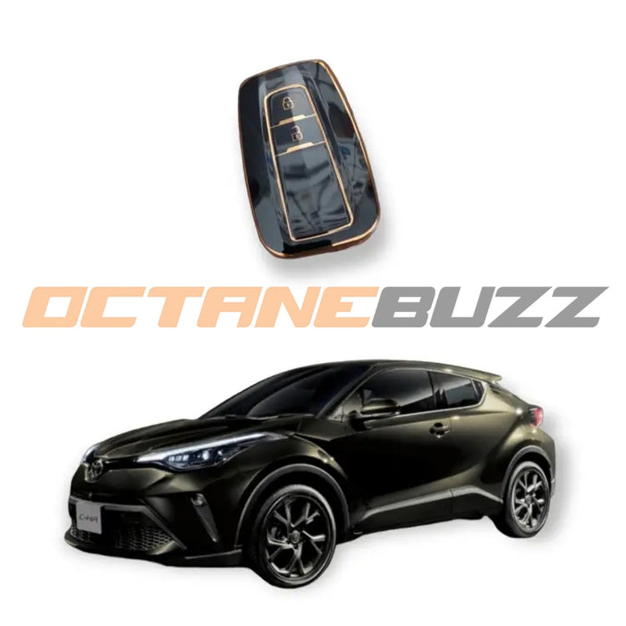 Black Gold TOYOTA CHR TPU KEY COVER