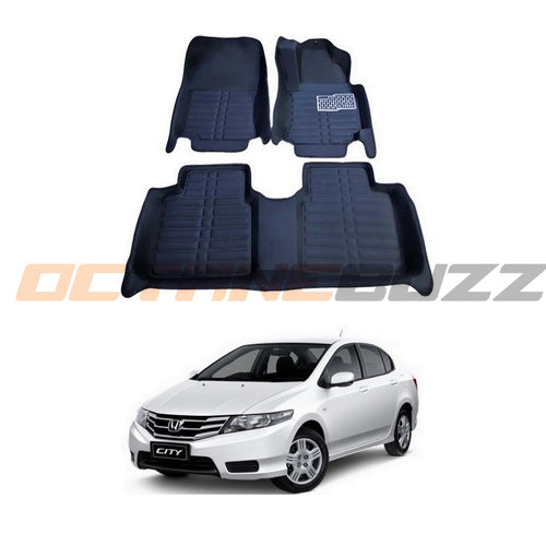 FLOOR MAT 5D STYLE FOR HONDA CITY 2008-2021