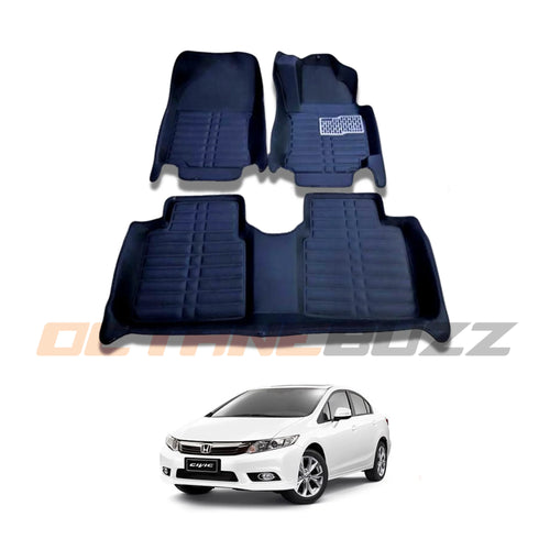 FLOOR MAT 5D STYLE FOR HONDA CIVIC 2006-2012