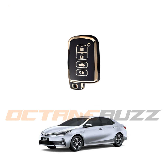 Black Gold TOYOTA COROLLA GRANDE TPU KEY COVER 2022-24